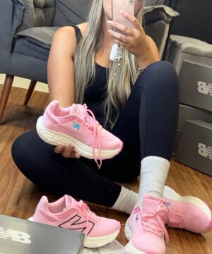 New balance 1080 v13 Salmao Solado EVA Rosa 7