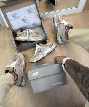 New balance 9060 Bege e cinza 4