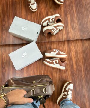 Nike Air Force 1 Luxo Marrom 2