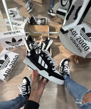 Adidas 2000 Premium Branco e Preto