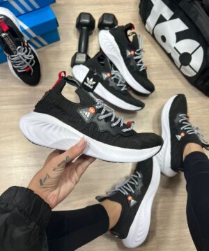 Adidas Kinit Branco e Preto Atacado