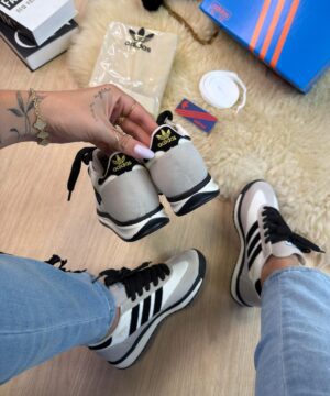 Adidas SL 72 Branco Preto 3