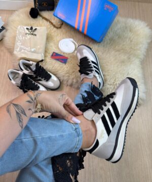 Adidas SL 72 Branco Preto 5