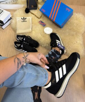 Adidas SL 72 Preto branco 4