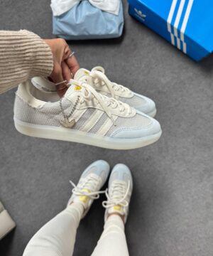 Adidas Samba OG Tricô Off White Celeste