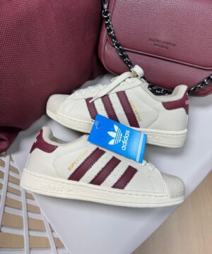Adidas super star Bordô