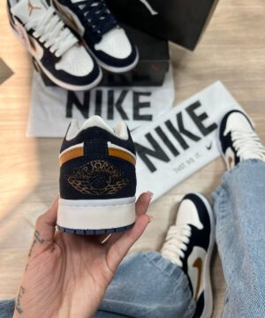 Air Jordan Premium Azul e Cinza 3