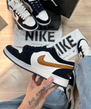 Air Jordan Premium Azul e Cinza 4