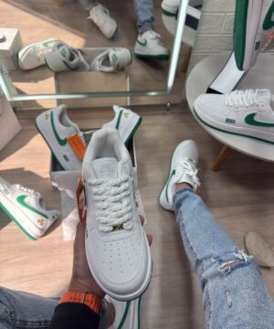 Air force Boss Branco verde premium 4