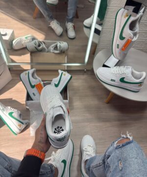 Air force Boss Branco verde premium 5