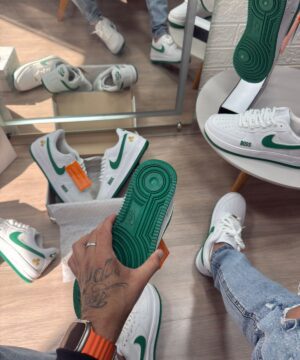 Air force Boss Branco verde premium 7