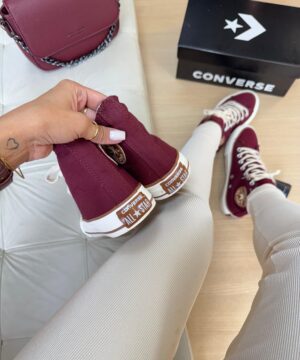 Bota all star Bordo 4