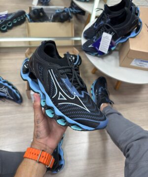 Mizuno wave prophecy 14 Preto e Azul 2
