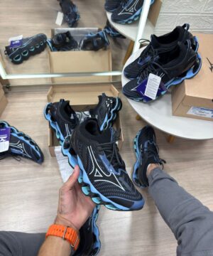 Mizuno wave prophecy 14 Preto e Azul