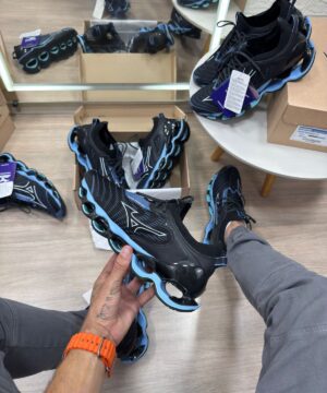 Mizuno wave prophecy 14 Preto e Azul 4
