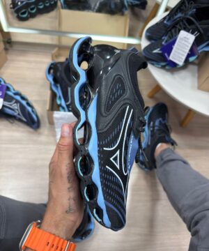 Mizuno wave prophecy 14 Preto e Azul 6