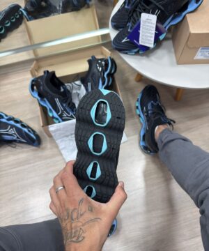 Mizuno wave prophecy 14 Preto e Azul 8