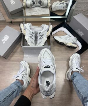 New Balance 9090 Branco e Cinza 4