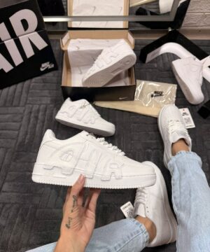 Nike Air Force More Uptempo Branco 4