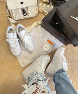 Nike Air Jordan Branco Feminino 7