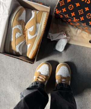 Nike Dunk Louis Vuitton Branco Amarelo 5