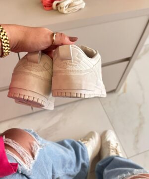 Nike Dunk Low Disrupt Branco e Rosa 3