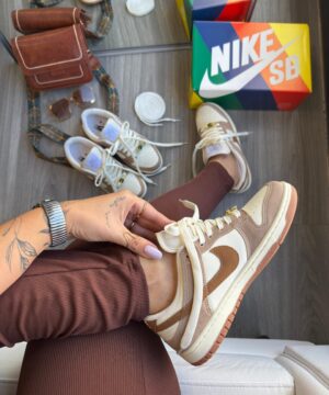 Nike Sb Dunk Low Caramelo camurca 6