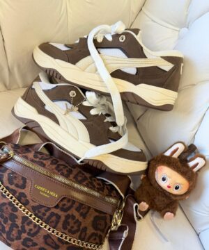 Puma 180 Off White Marrom 3