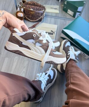 Puma 180 Off White Marrom 4