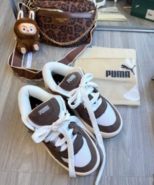 Puma 180 Off White Marrom 5