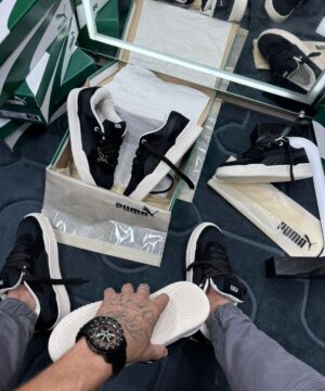 Puma Camurca Premium Preto 8