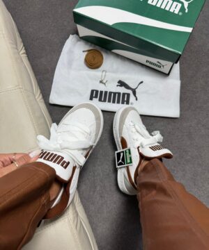Puma Park Branco Caramelo 6