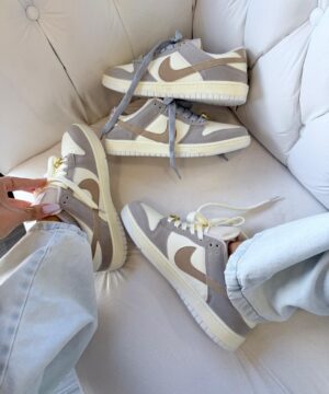 Sb Dunk Low Offcinza Camurca 8