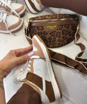 Sb Dunk low Marrom camurca 5