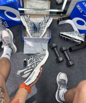 Tenis Asics Gel Venture 6 Grafite e Prata Atacado 3