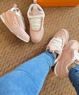 Tenis Louis Vuitton Skate Sneaker Oversized Flower 3