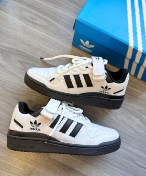 Adidas Forum Preto e Branco Atacado 3