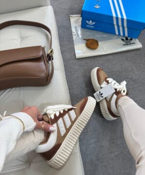 Adidas Space Casual Marrom e Branco