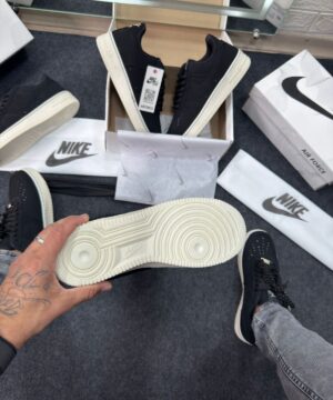 Air Force Camurca Preto Branco Atacado 4