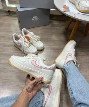 Air Force Prime Branco e Rosa Atacado 3