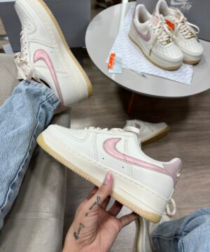 Air Force Prime Branco e Rosa Atacado 4