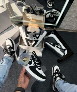 Air Force Prime ING CHOK Branco e Preto Atacado 6