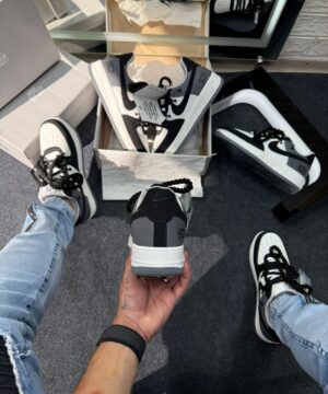 Air Force Prime ING CHOK Branco e Preto Atacado 7