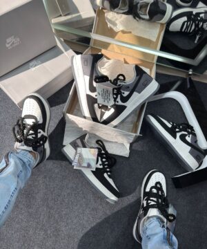 Air Force Prime ING CHOK Branco e Preto Atacado 8