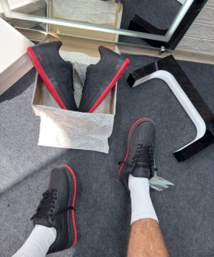 Air Force Prime Preto e Vermelho Atacado 3