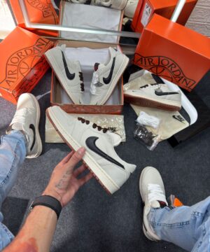 Air Jordan W 7 Prime Off White Preto Atacado 4