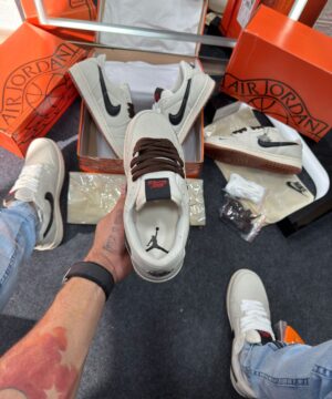 Air Jordan W 7 Prime Off White Preto Atacado 5