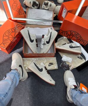 Air Jordan W 7 Prime Off White Preto Atacado 8