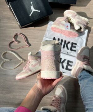 Bota Air Jordan Paris Off White Rosa Atacado 3