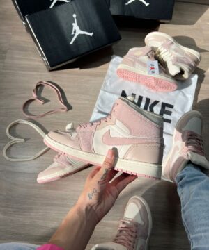 Bota Air Jordan Paris Off White Rosa Atacado 4